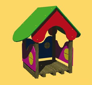 Caseta - Casita fantasia ecopark