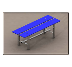 Benches and coat hooks